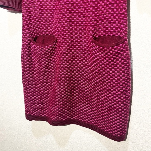 Boden Merino Wool Blend Knit Dartmouth Tunic Cowel Neck Dress Mod Texture - Picture 5 of 13